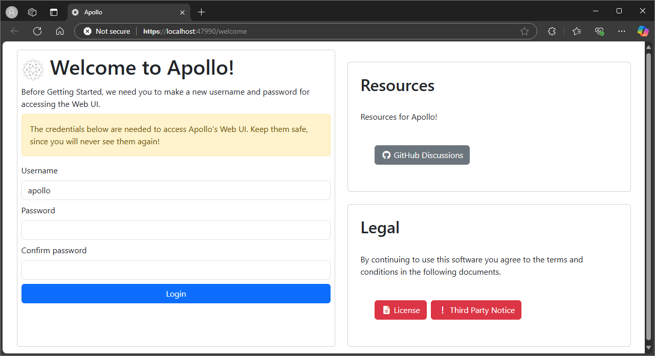 Apollo Startup