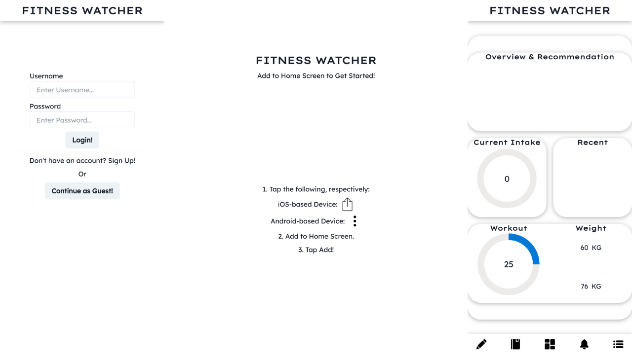 Fitness Watcher