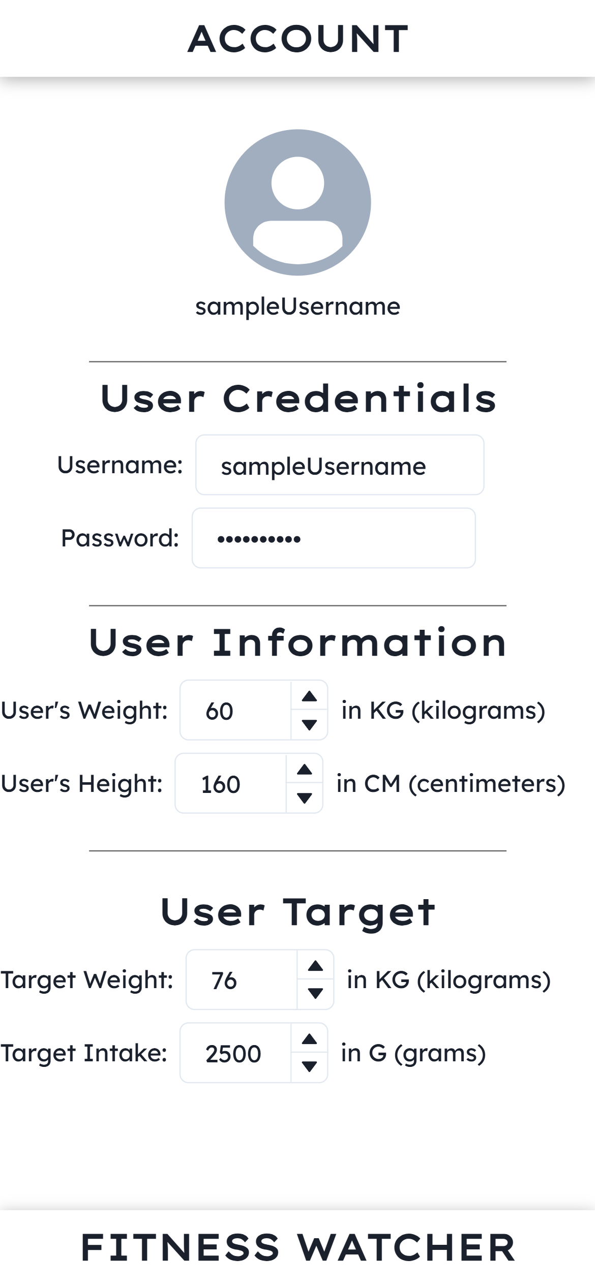 Edit Profile